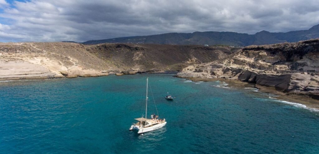 Cruise on an intimate catamaran in tenerife