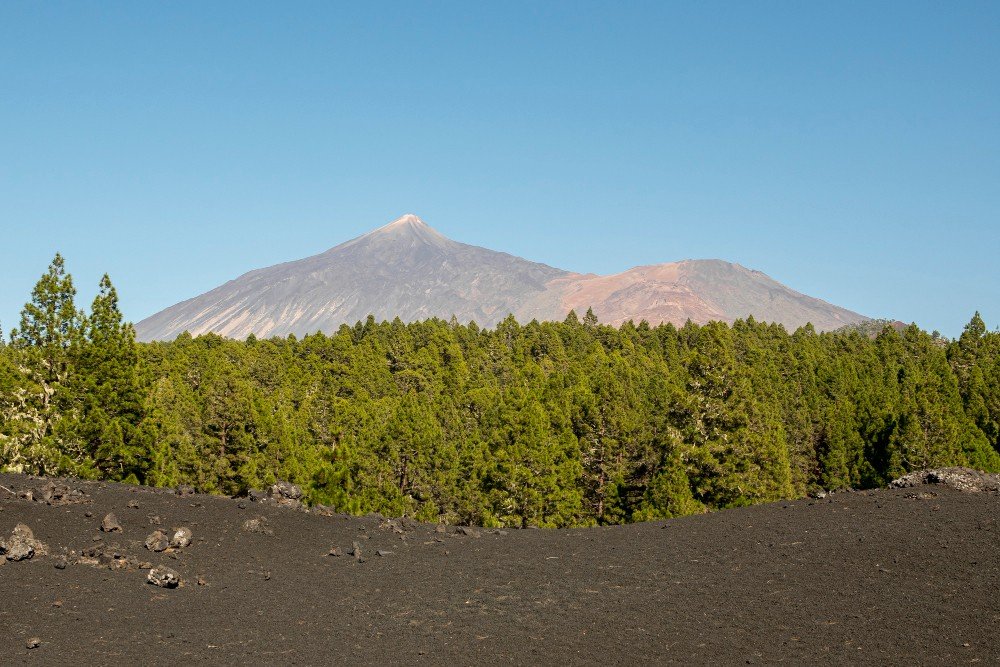 View of El Teide Volcano