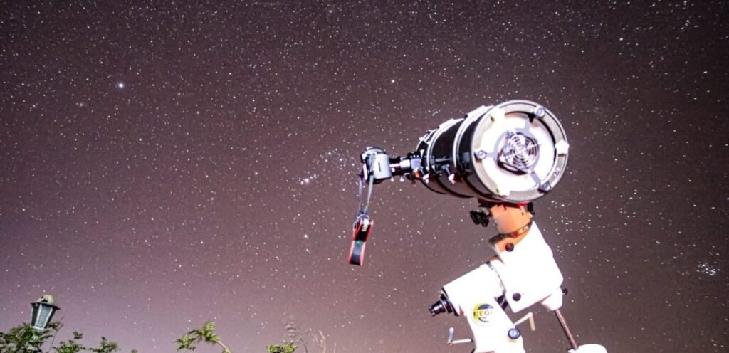 Tenerife attractions - observing the stars through a professional telescope