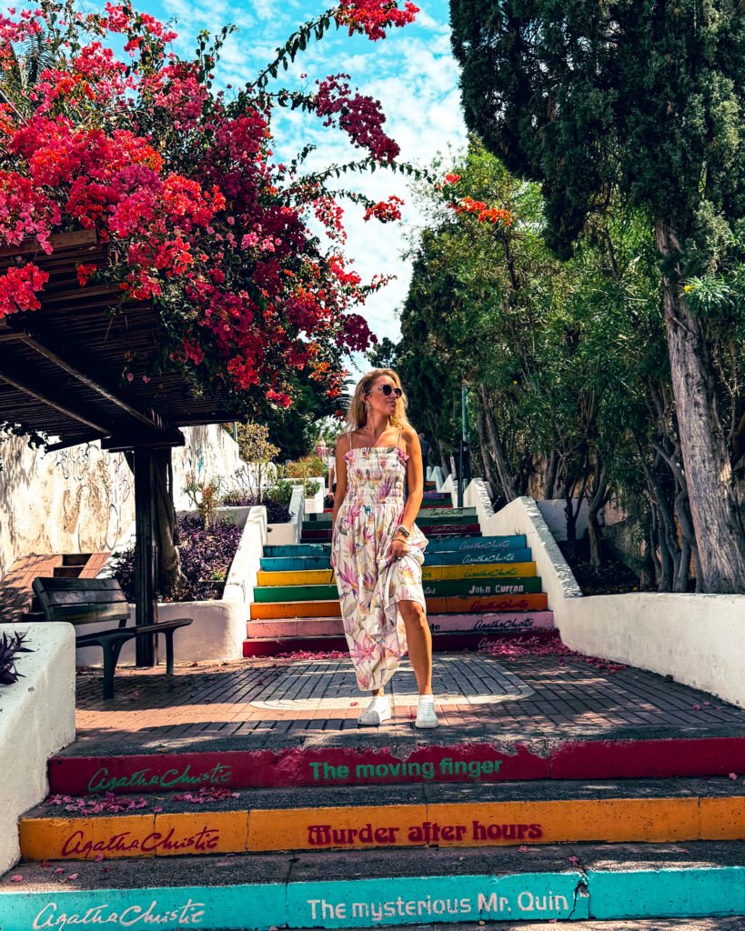 Puerto de la Cruz Tenerife Agatha Christie's Stairs