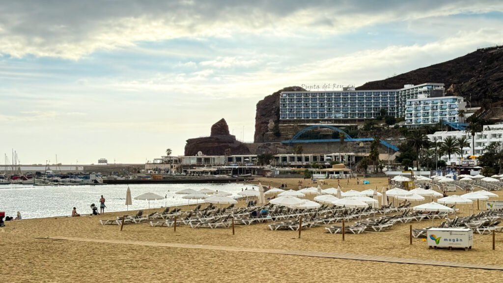 view of puerto rico gran canaria beach