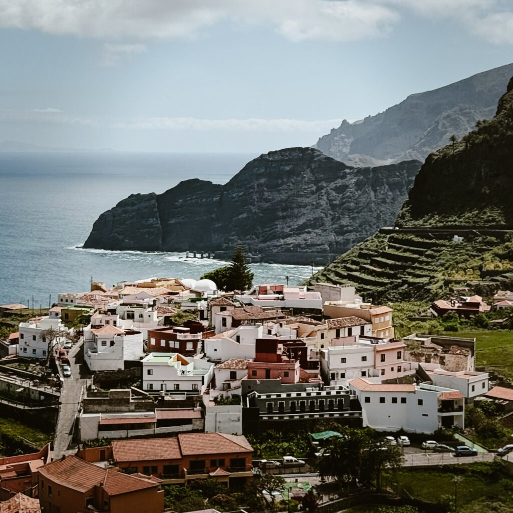 la gomera town view