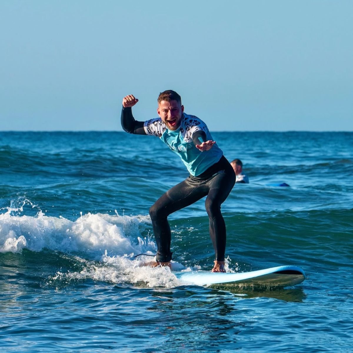 surfing podczas wakacji na gran canarii