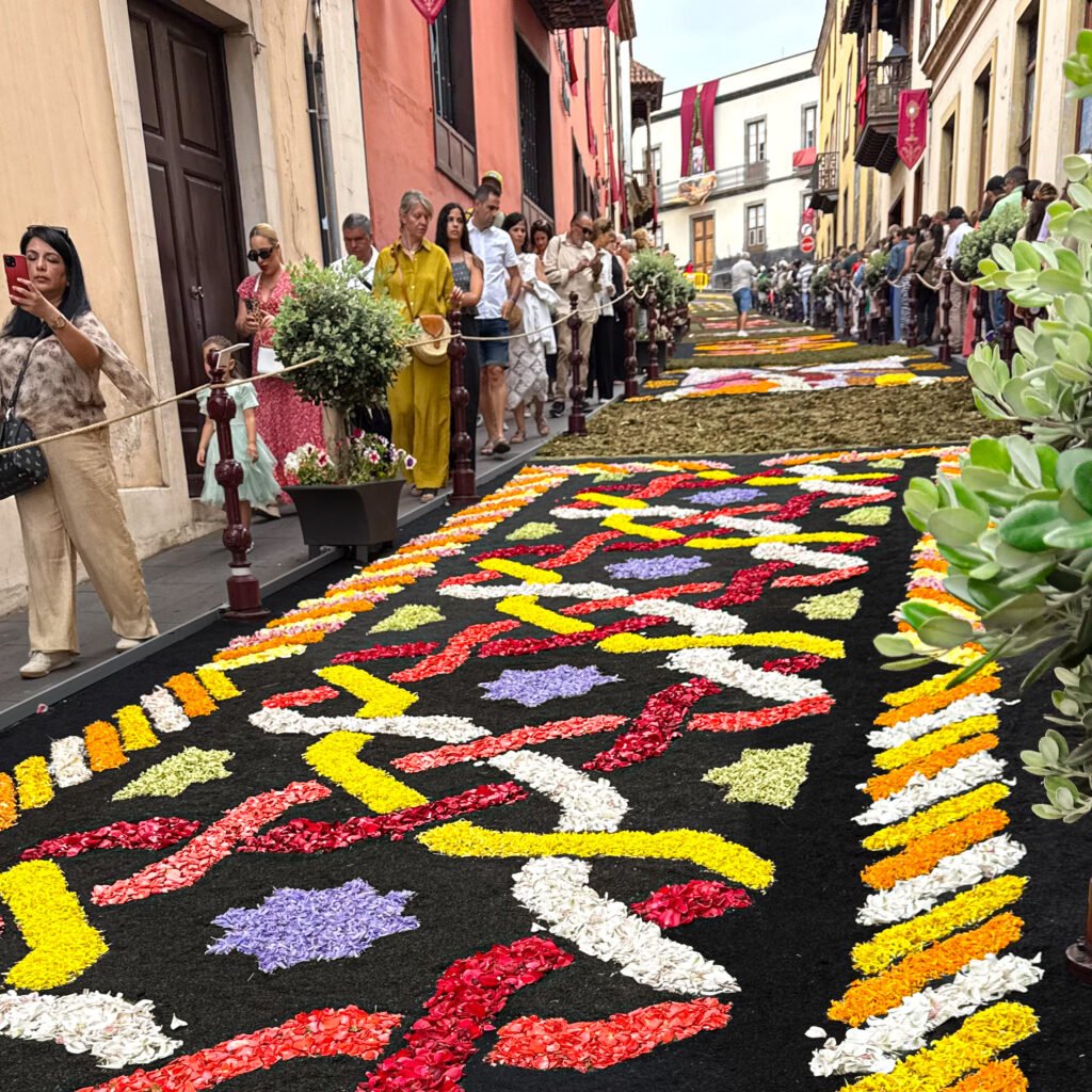 flower carpets tenerife