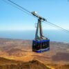 Wjazd na wulkna Teide kolejka