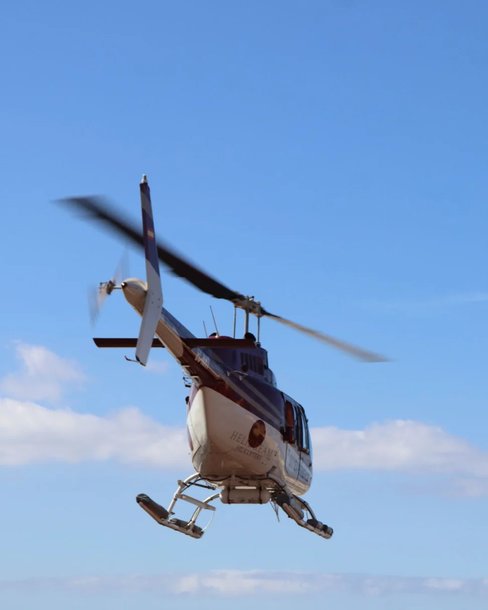 Helikopter na Teneryfie