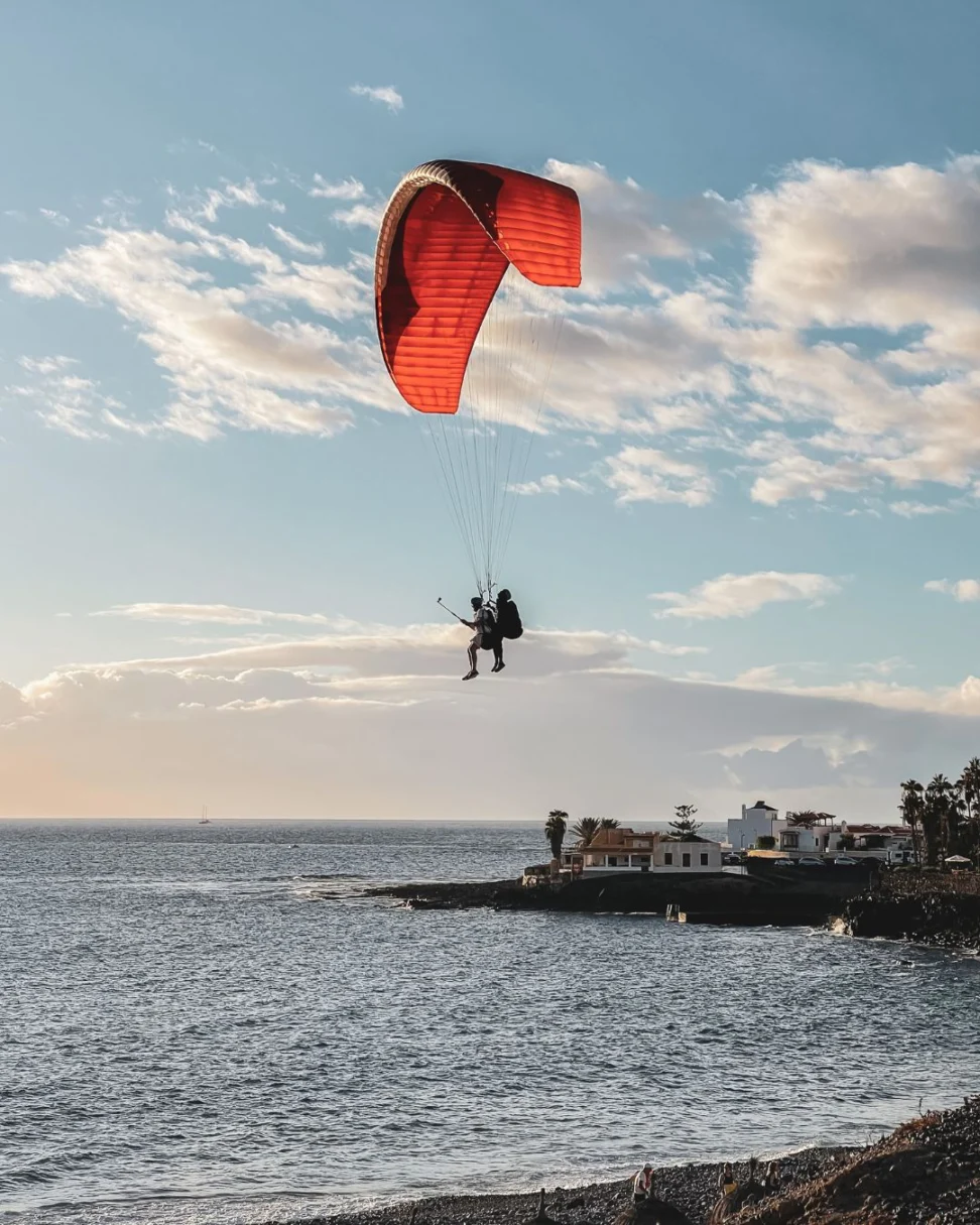Paralotnia paragliding Teneryfa