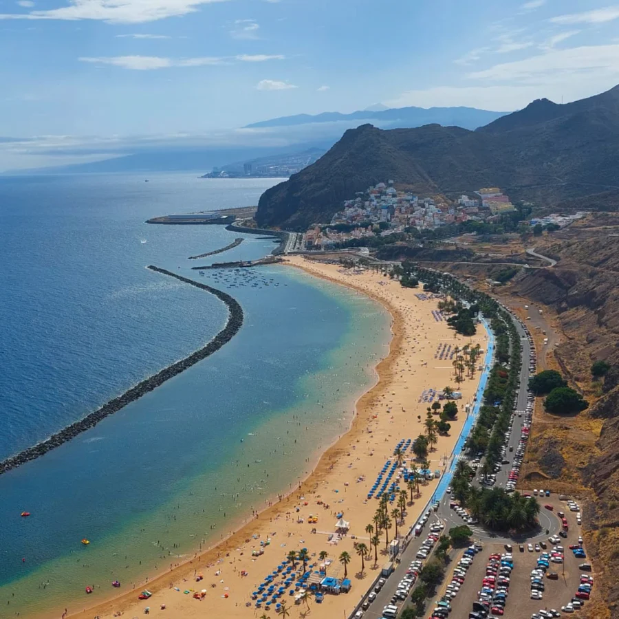 Playa las teresitas Teneryfa