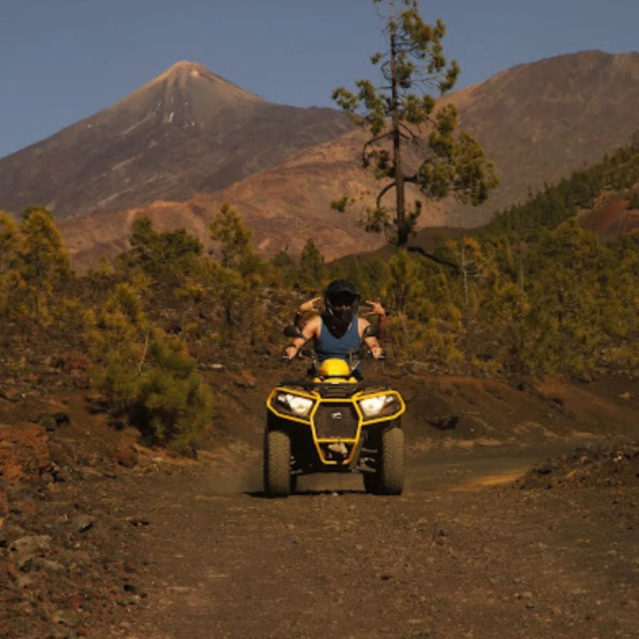Quady Teide zachód