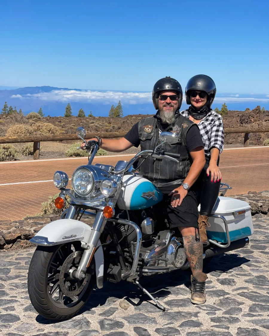 Motocykl na Teneryfie