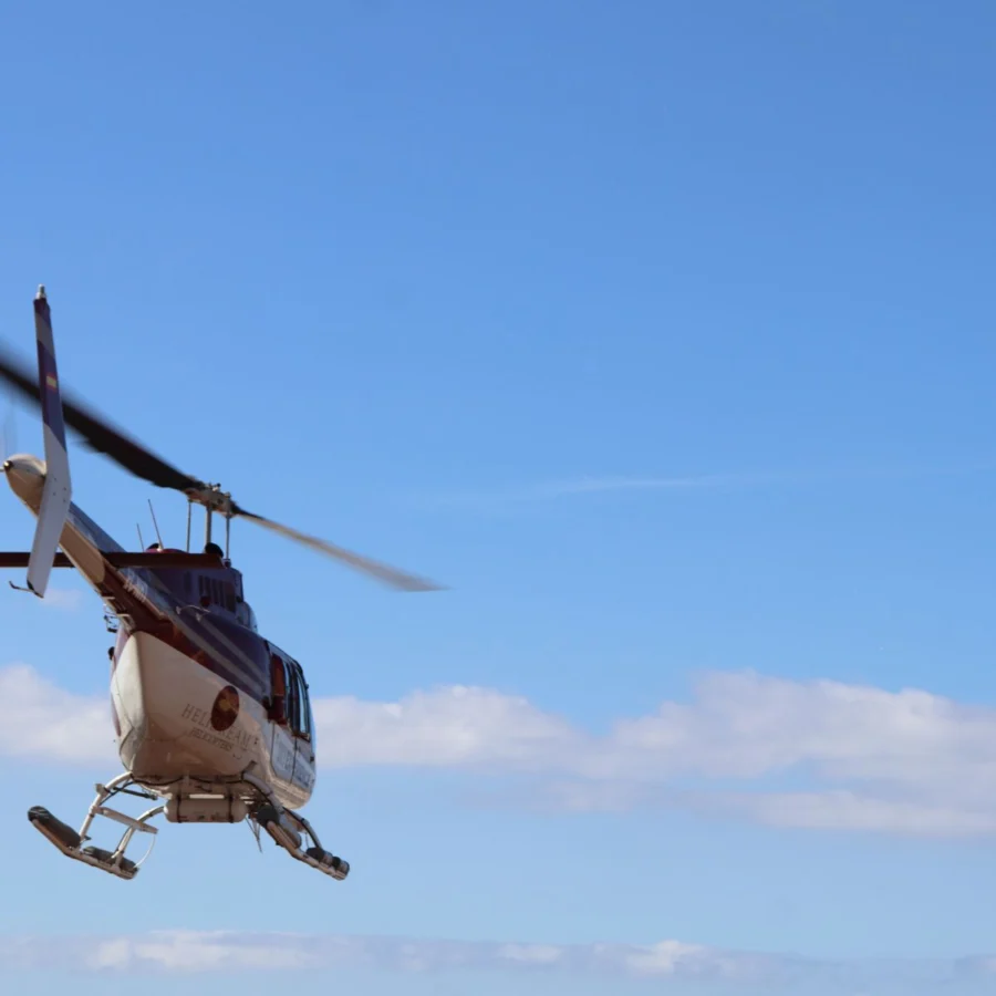 Lot helikopterem na Teneryfie