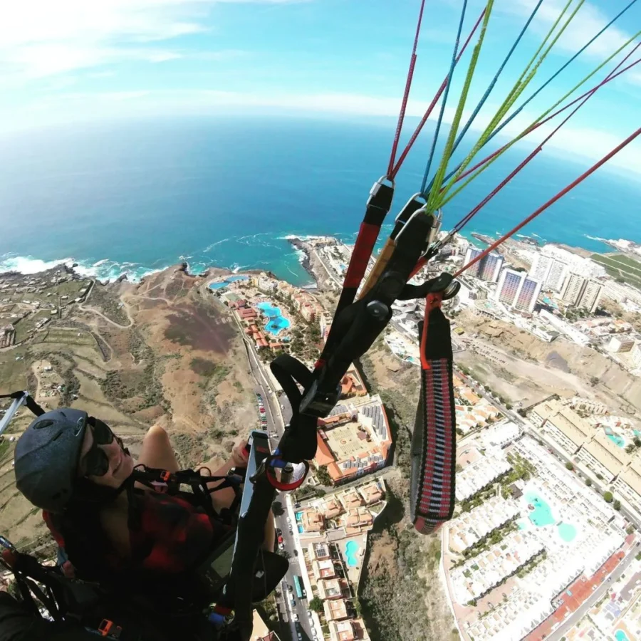 Paralotnia paragliding Teneryfa