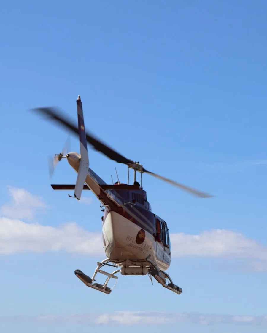 Helikopter na Teneryfie